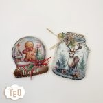 P-127"Barattoli e Palle di Neve" GLITTER - immagine 3