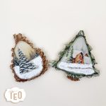 P-84"Alberi & Pigne" GLITTER - immagine 3