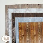Feltro 3mm Fantasia "Effetto Legno"