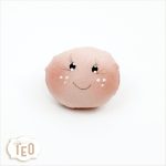 Viso in Tessuto Dipinto a Mano - immagine 3